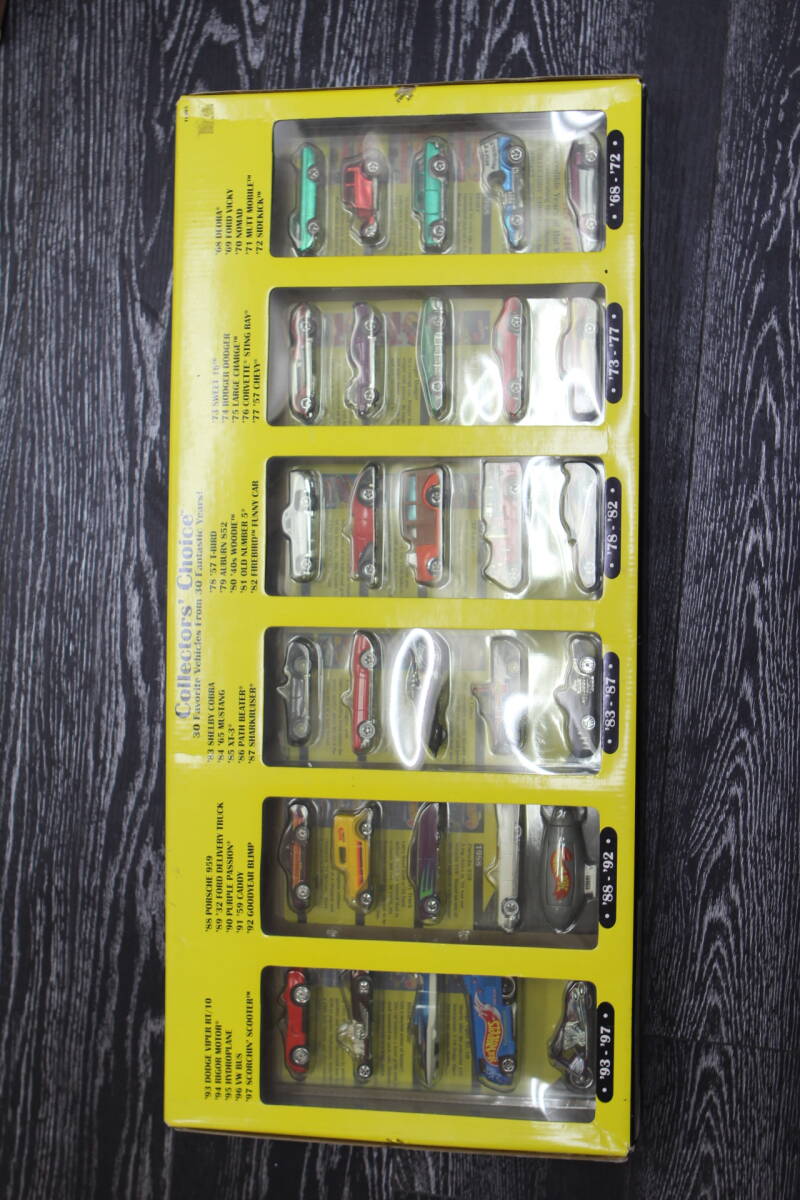 #1044 HOT WHEELS Collector's Choice special edition 1968-1998 30台 ホットウィールズ コレクターズチョイス ミニカー おもちゃ の画像6