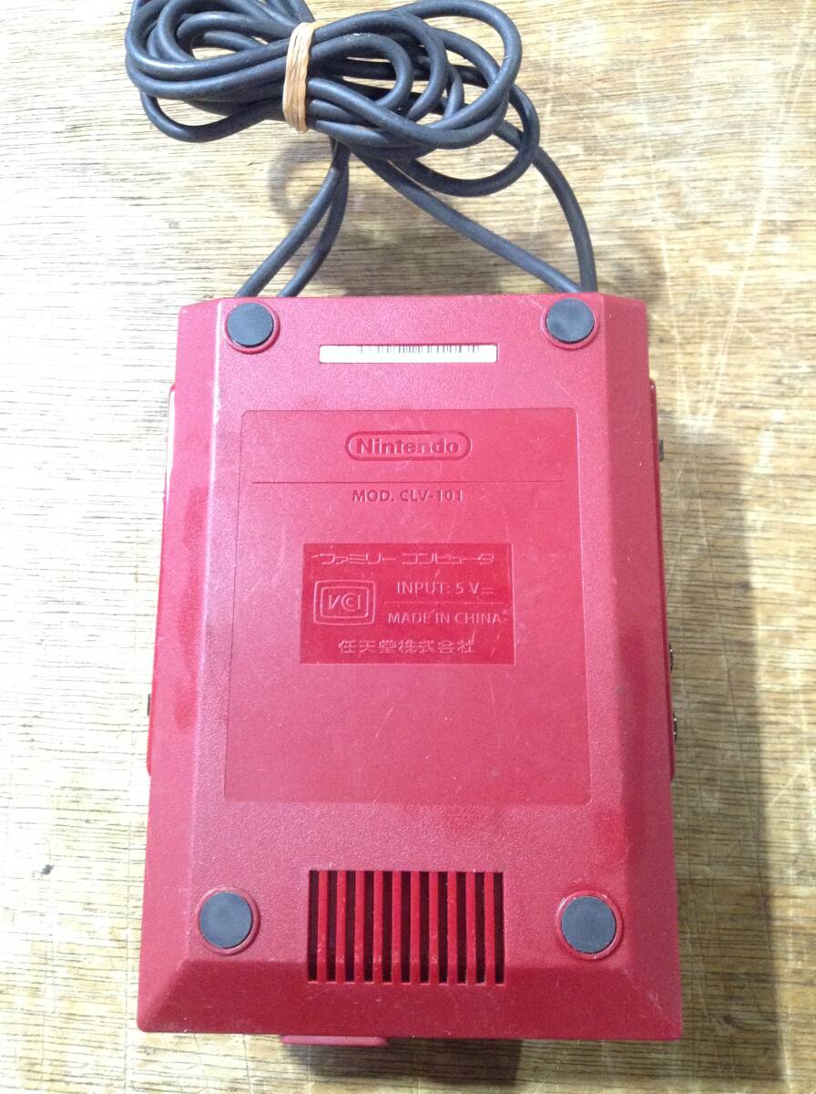 Nintendo Classic mini Famicom console tested 任天堂 クラシックミニファミコン 本体 動作確認済 D371_画像6