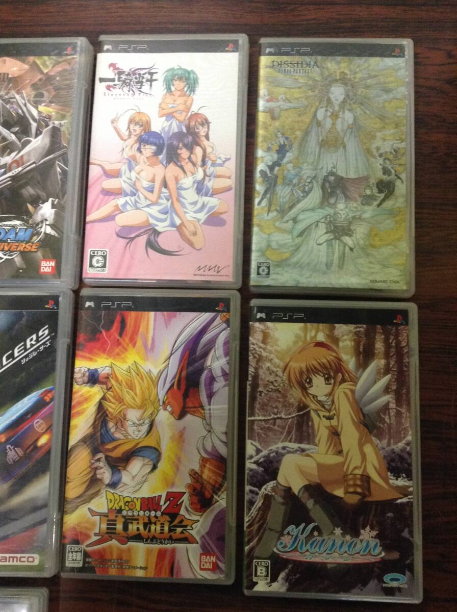 SONY PlayStation Portable PSP 11games tested ソニー ソフト UMD VIDEO ゲーム 11本 D495_画像3