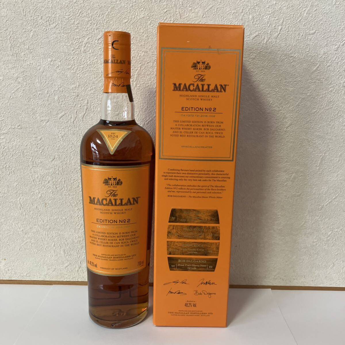 MACALLAN マッカラン EDITION No2 エディション No2 48% 700ml_画像1