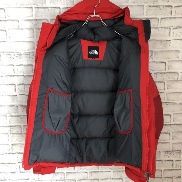 ノースフェイス　THE NORTH FACE　スペクトラムダウンジャケット　赤　レッド　L　HYVENT　アウトドア　アウター　NFJ1DF58　メンズ_画像3