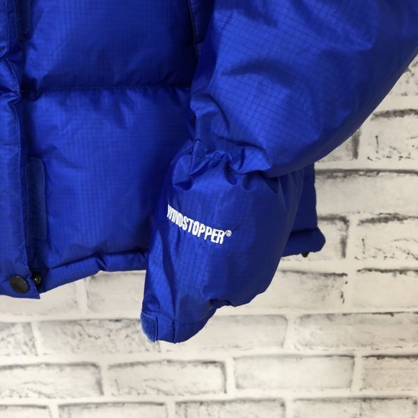 ノースフェイス　THE NORTH FACE　ダウンジャケット　ブルー M 700フィル　SUMITT SERIES　アウトドア　WINDSTOPPER　アウター　レディース_画像7