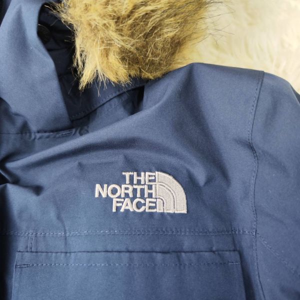  North Face THE NORTH FACE пуховик ma медведь -doM темно-синий GORE THERMIUM мех PROHEAT McMURDO женский 
