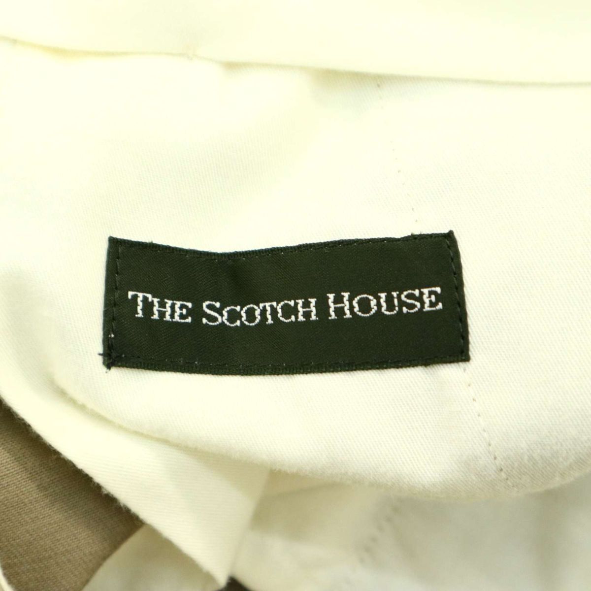 THE SCOTCH HOUSE スコッチハウス 通年★ コットン スラックス パンツ Sz.82　メンズ　A4B01400_3#R_画像8