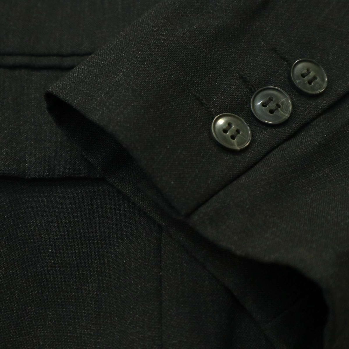  France made * agnes b. homme PARIS Agnes B Homme through year total reverse side tailored jacket Sz.48 men's gray A4T03097_3#O