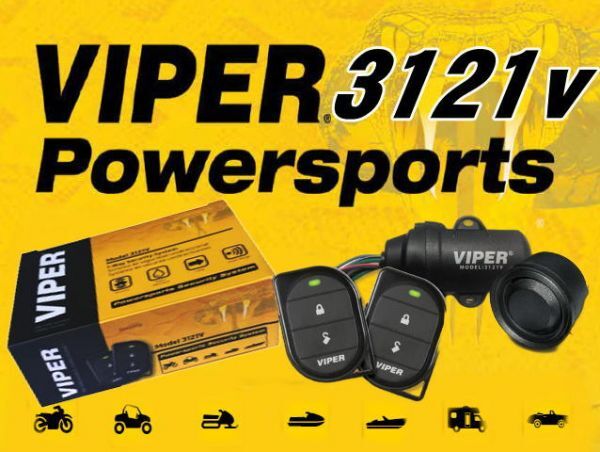 【防水専用】【バイパー　VIPER3121V】バイク・ジェットスキー・マリンジェット　等　専用セキュリティ（送料税込み販売）