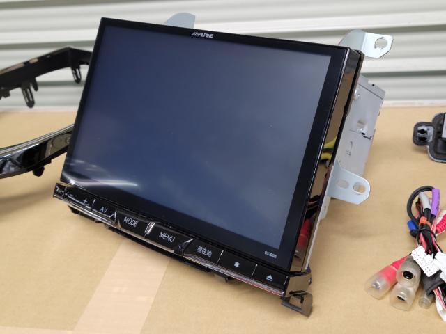  operation verification ending!! Alpine BIGX big X 10 -inch SD navigation EX1000 Alpine back camera ALPINE 20 series Vellfire 