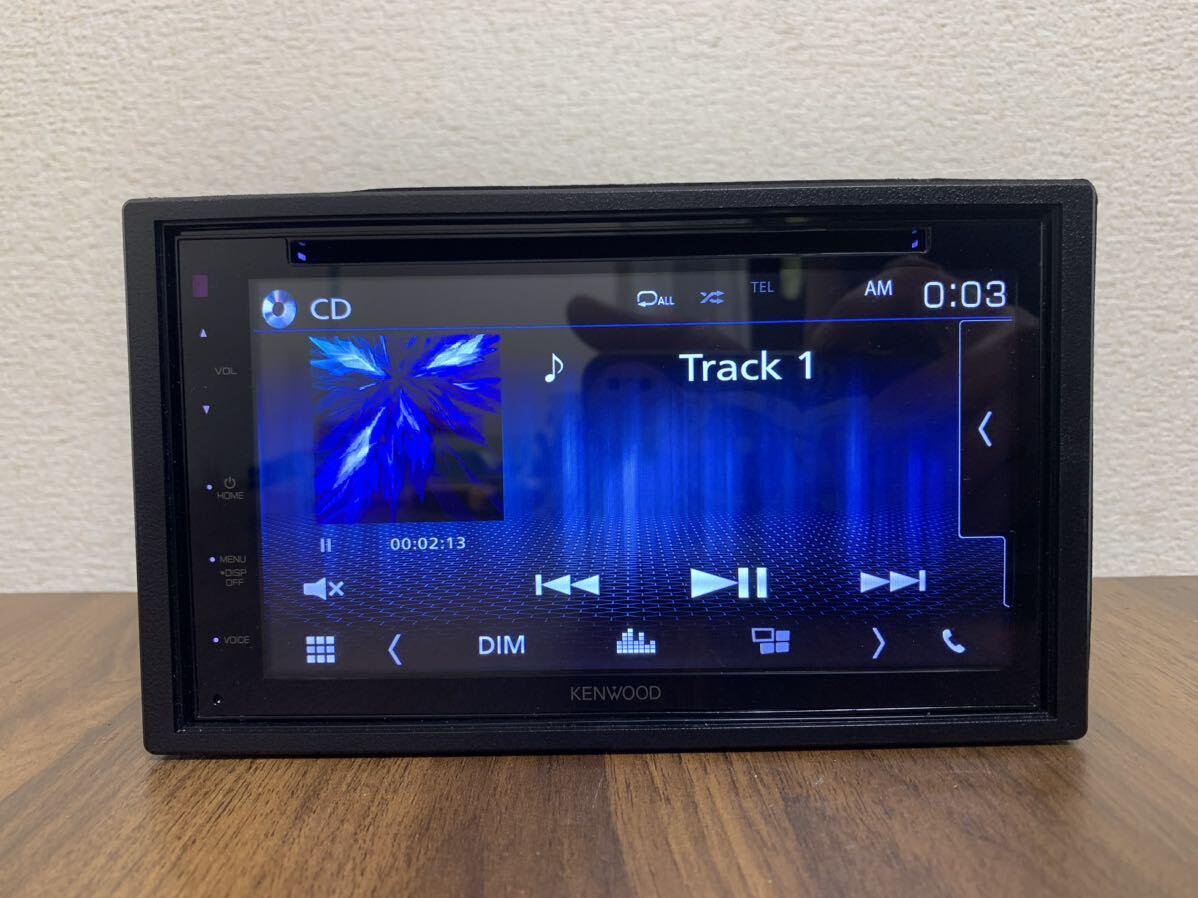 ケンウッド 【DDX5020S】オディオApple CarPlay-android auto-Bluetooth-DVD,CD,USB,】純正中古品シリアル番号【09800047】_画像4