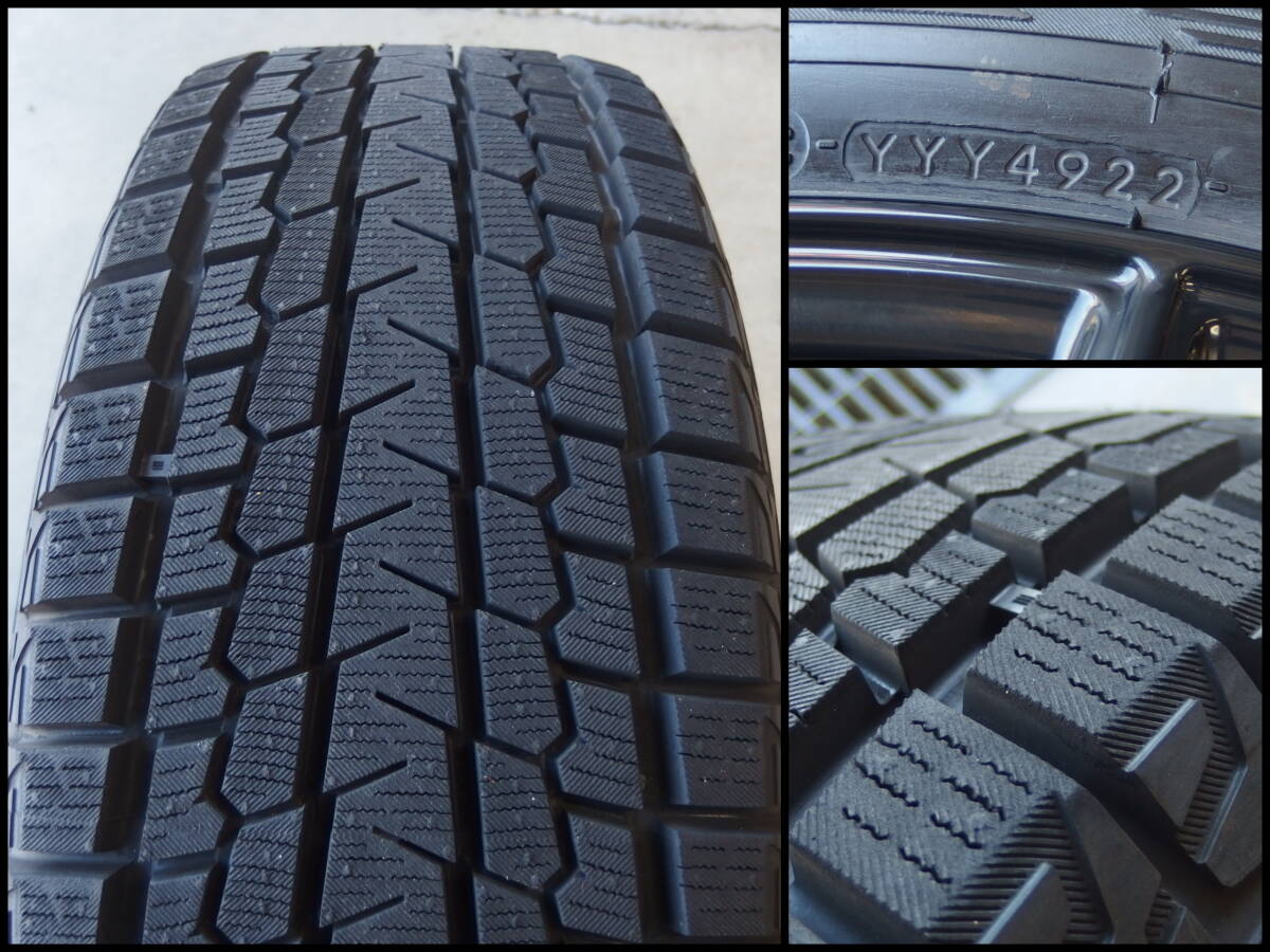 YOKOHAMA iceGUARD SUV G075 235/60R18 + ESTROSA EST-7W 7Jx17+38 114.3-5H 4本セット LEXUS RX,アウトランダーPHEV_画像6