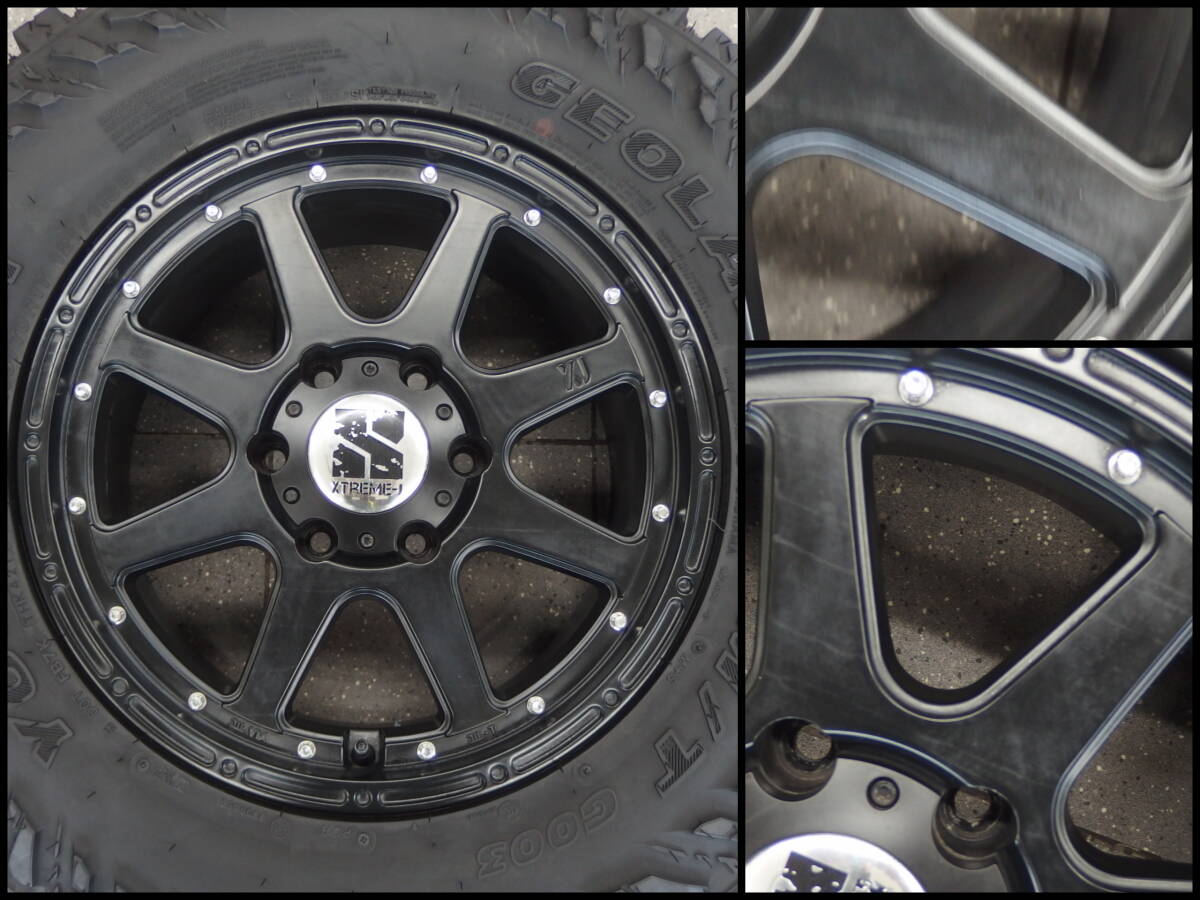 MLJ XTREME-J + YOKOHAMA GEOLANDAR M/T G003 265/70R17 4本セット_画像8