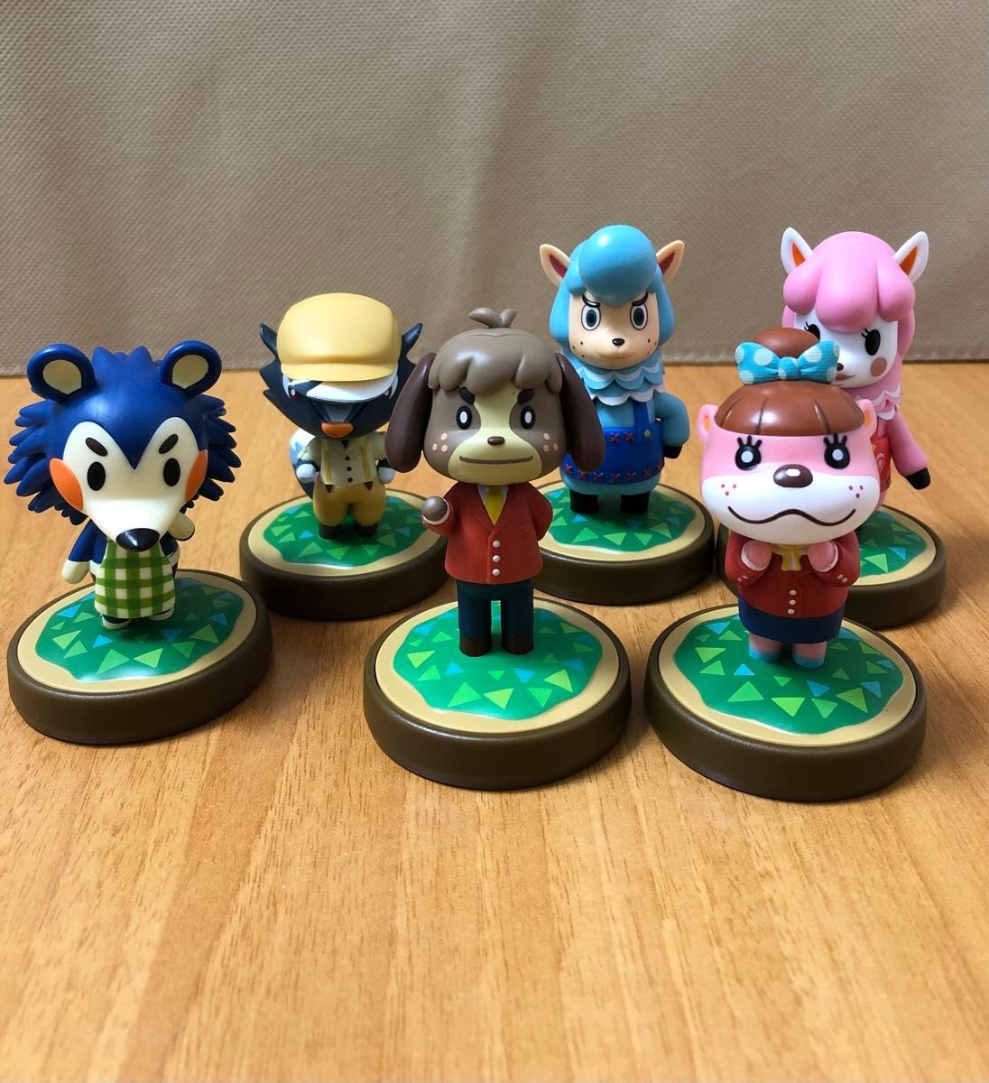 どうぶつの森 amiibo フィギュア6個セット