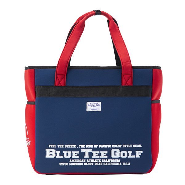 ■1送料無料【ネイビー・レッド】ブルーティーゴルフ ストレッチ 2トーン 大型ボストンバッグ 【BB-001】 BLUE TEE GOLFの画像6