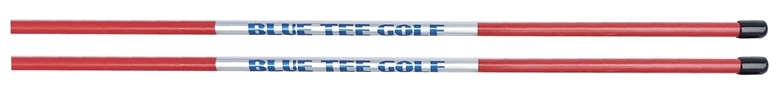 ■2 送料無料オークション【レッド】ブルーティーゴルフ アライメントスティック Alignment Stick【２本組】 BLUE TEE GOLF 練習器具_画像3