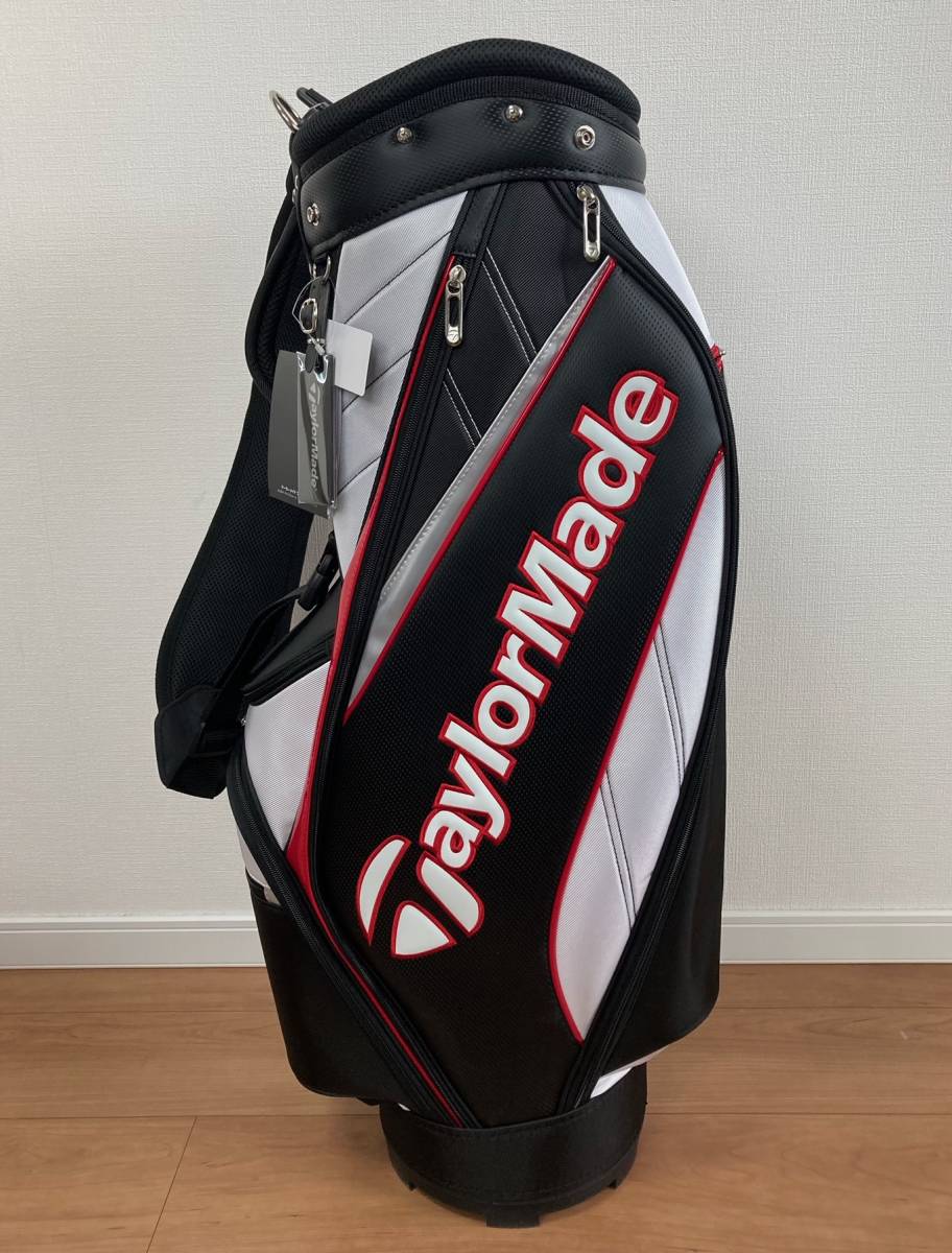 新品 TaylorMade/テーラーメイド トゥルーライト キャディーバック 9型 47インチ対応 TD271 黒 ゴルフバック 軽量モデル_画像2