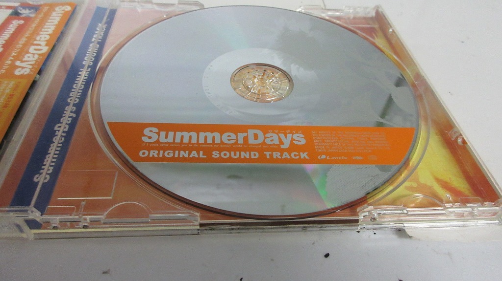 AN373★中古CD PC用ゲーム Summer days/サマーデイズ オリジナルサウンドトラック OST 研磨・クリーニング済 ケース・ブックレット・帯付き_画像4