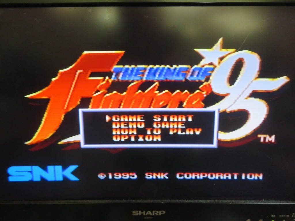 KMG3406★PS ザ・キング・オブ・ファイターズ'95 THE KING OF FIGHTERS'95 ケース付き 説明書無し 起動確認済み 研磨・クリーニング済みの画像7