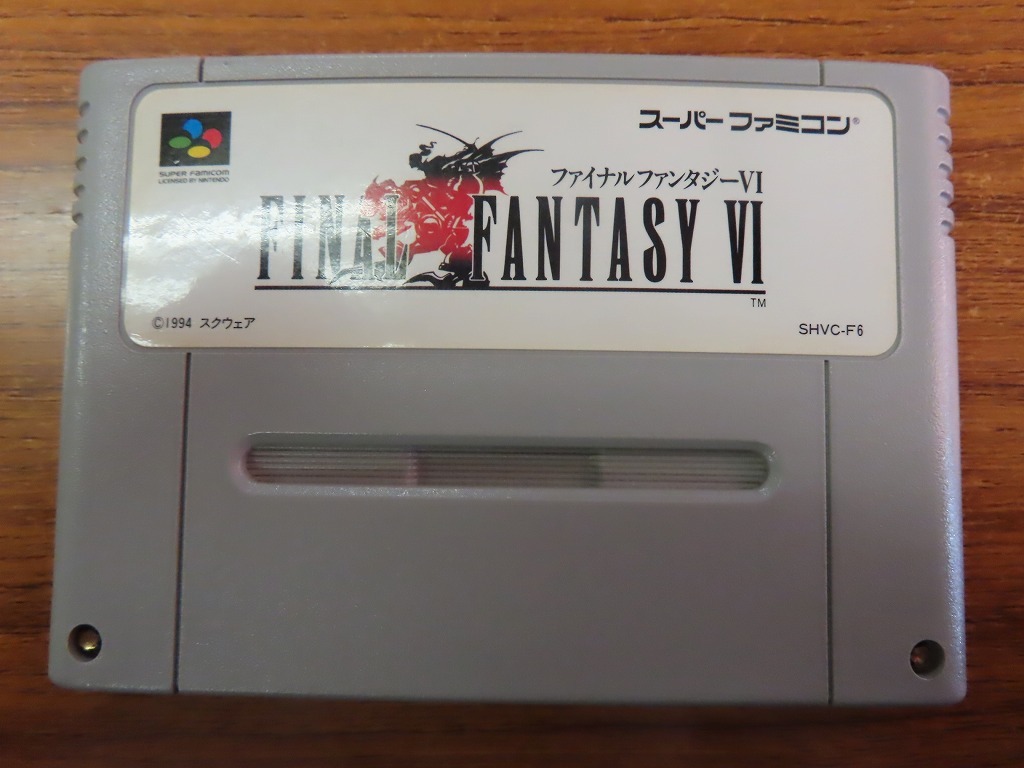 KM7040★SFCソフトのみ ファイナルファンタジー6 FINAL FANTASYⅥ FF6 セーブデータ有り 起動確認済み クリーニング済み スーファミの画像1