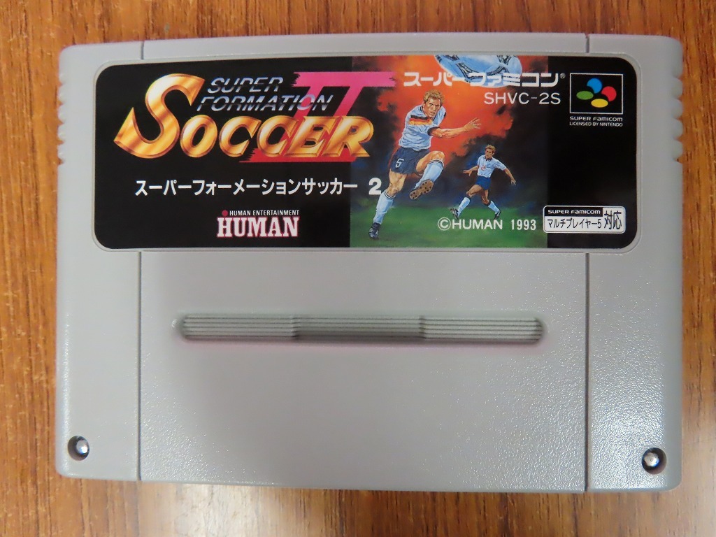 KME13698★SFCソフトのみ スーパーフォーメーションサッカー2 SUPER FORMATION SOCCERⅡ 起動確認済み クリーニング済み スーファミの画像1