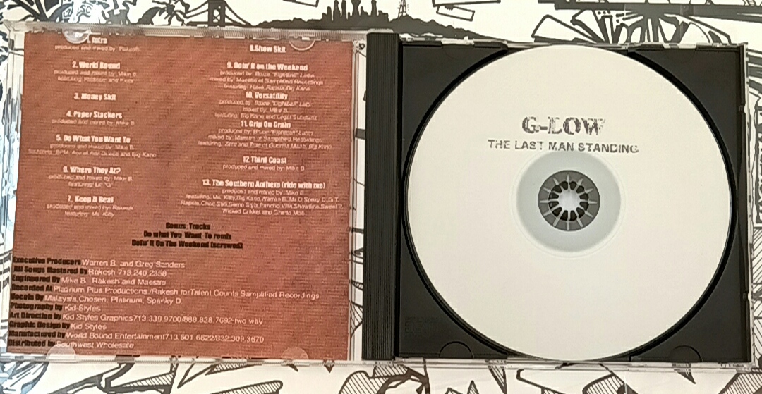 (CD) G-Low － The Last Man Standing / G-rap / G-luv / Gangsta / Gラップ / ギャングスタ / ウェッサイ / HIPHOP / ヒップホップの画像3