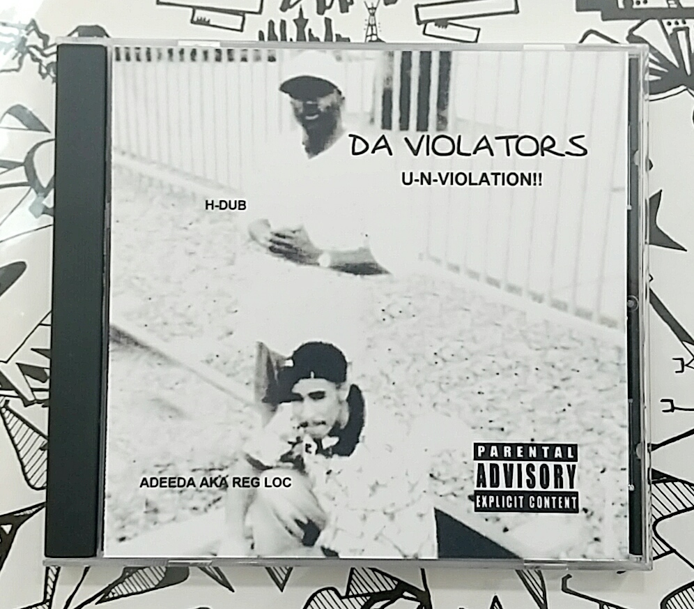 (CD) Da Violators － U-N-Violation!! / G-rap / G-luv / Gangsta / Gラップ / ギャングスタ / ウェッサイ / HIPHOP / ヒップホップ / _画像1