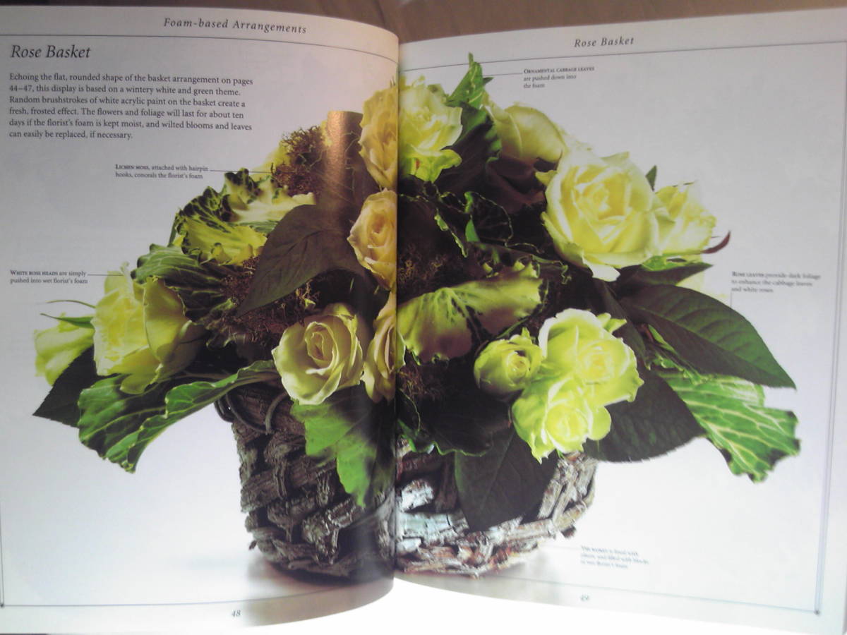 英語/ジェーン・パッカー「フラワーアレンジメントへの完全ガイドThe complete Guide to Flower Arranging」_画像7