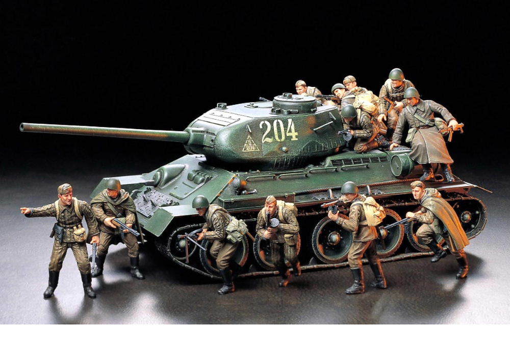 ★タミヤ(35207) 1/35 ww2 ソビエト歩兵 進撃セット(12体入)(定形外350他)の画像10