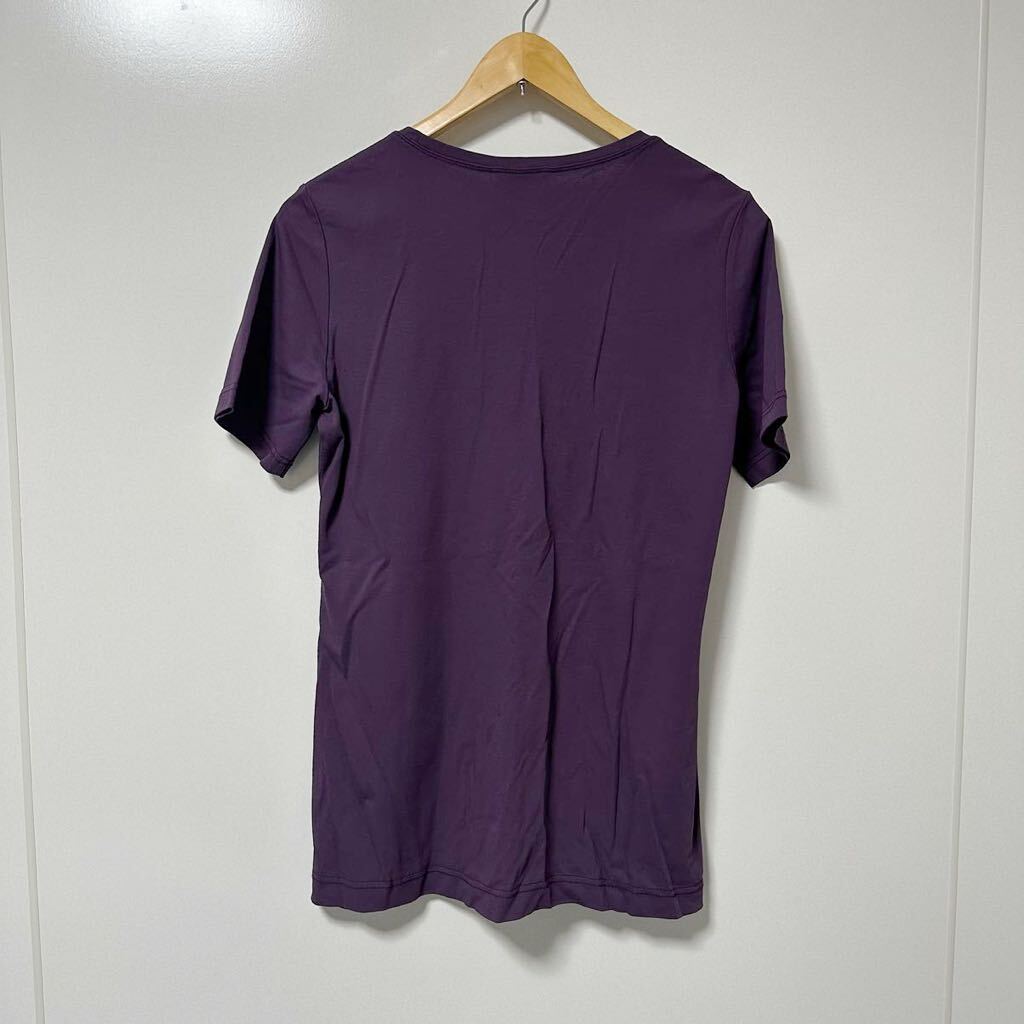 バレンザ VALENZA シャツ 半袖Tシャツ ラインストーン 42 L 紫 パープル (RF-010)_画像2