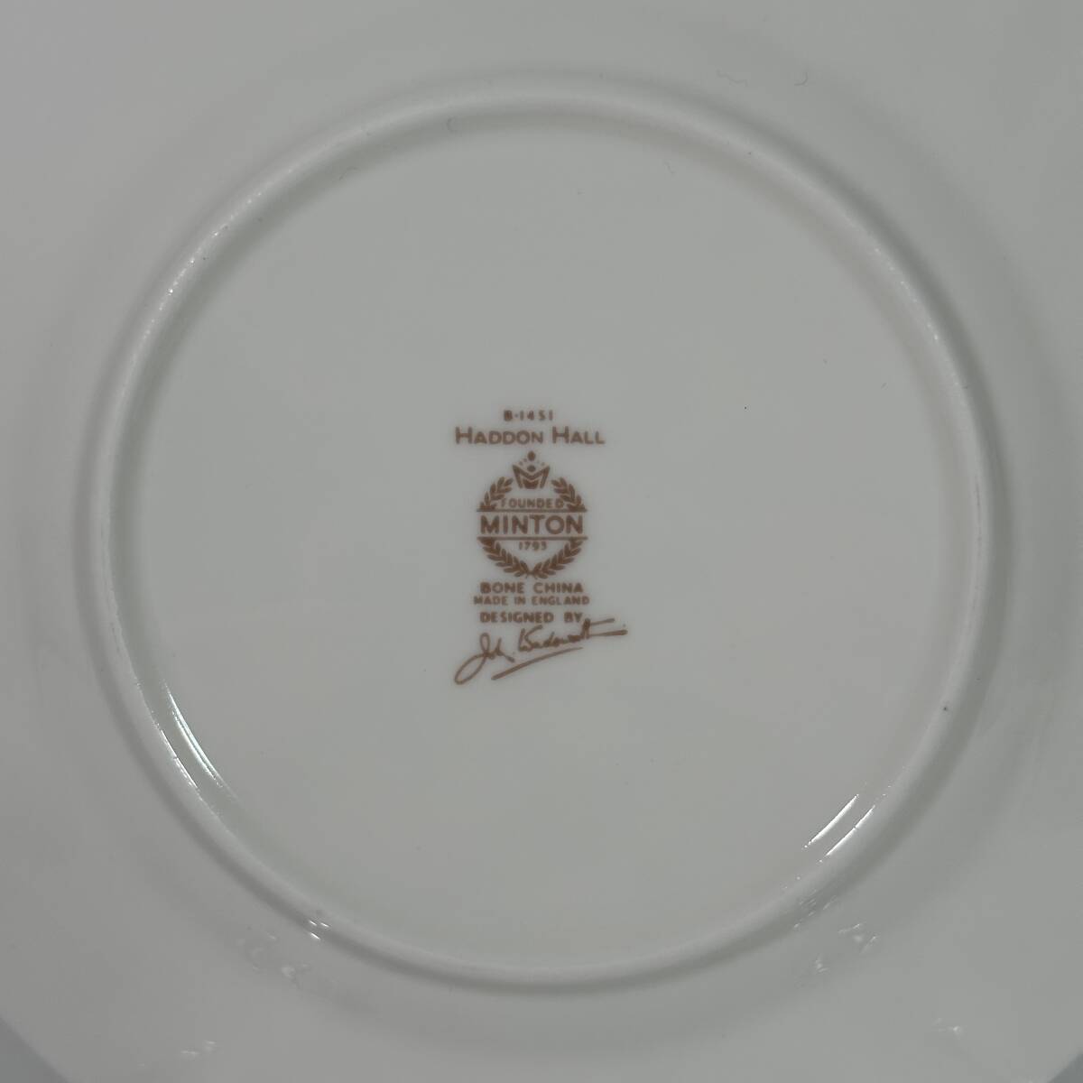 Minton ミントン Royal Doulton ロイヤル ドルトン 皿 ハドンホール プレートセット 15A3 食器 洋食器 (RD-005)の画像3