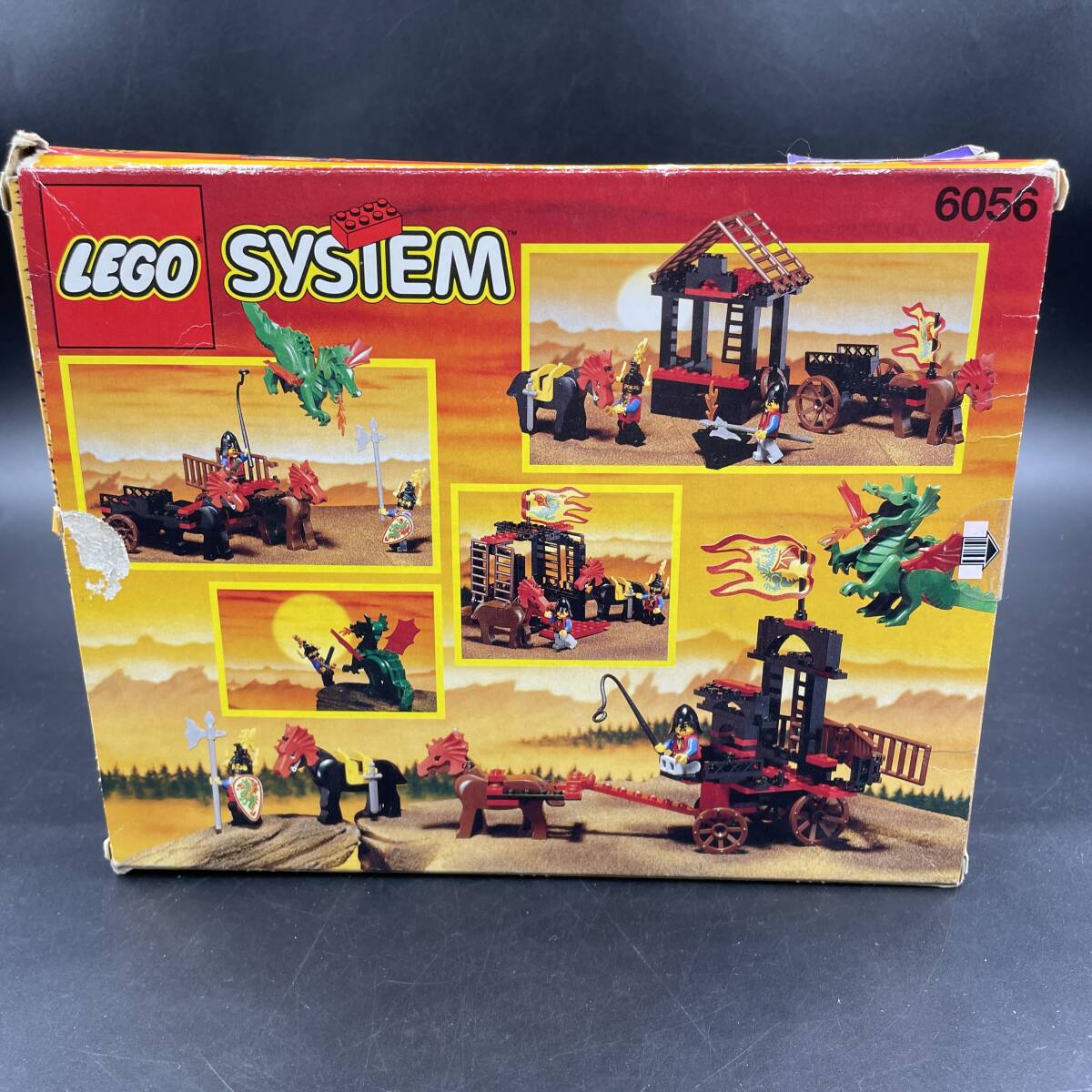 LEGO レゴ システム 6056 ドラゴンカート ジャンク_画像8