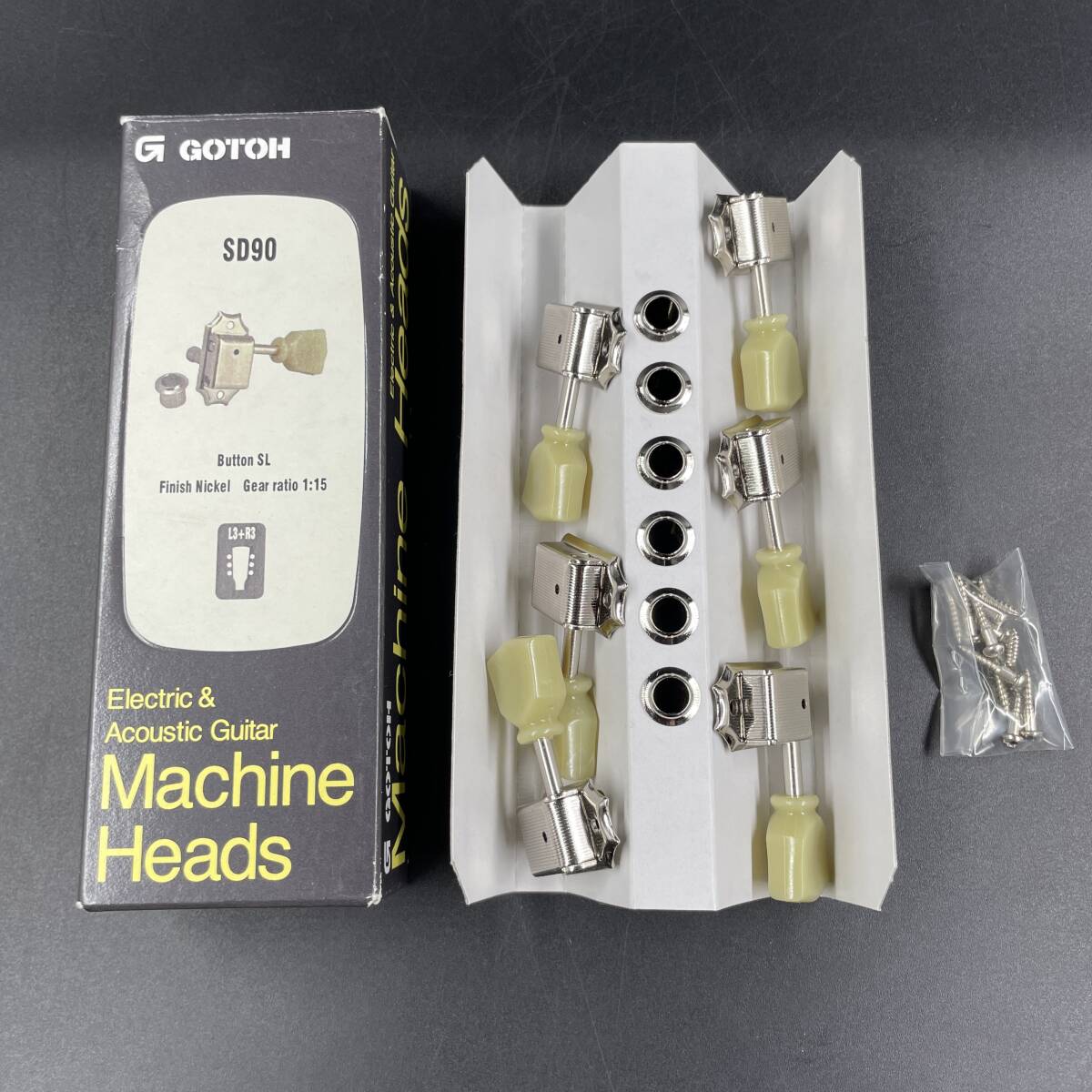 GOTOH Electric & Acoustic Guitar Machine Heads SD90 ギター ペグ_画像2