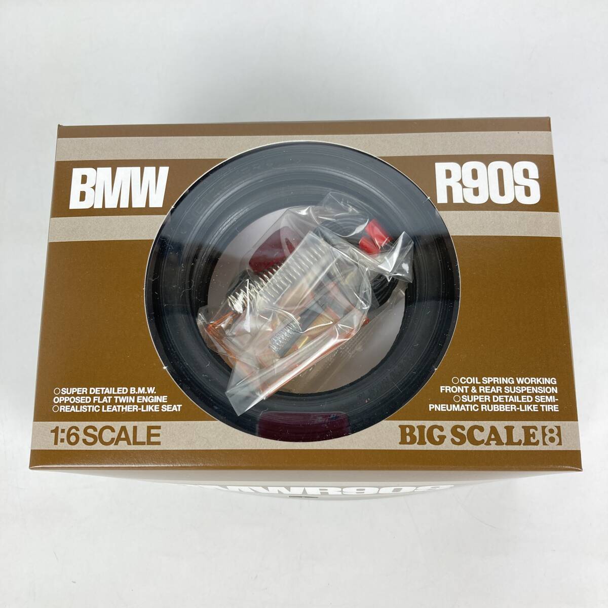 RX0006 未組立 タミヤ 1/6 BMW R90S プラモデル_画像4