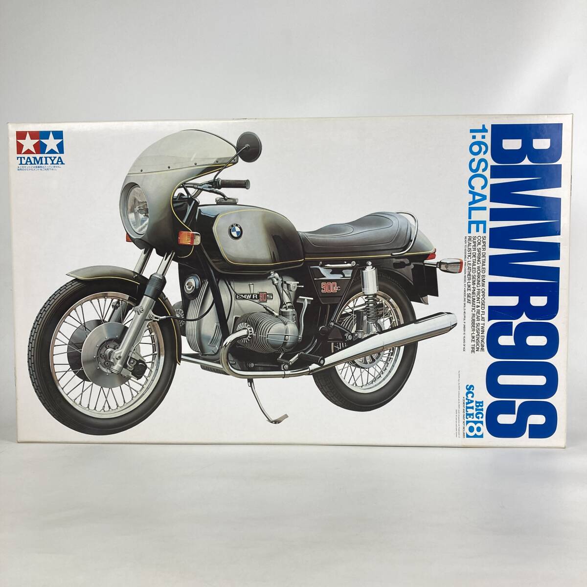 RX0006 未組立 タミヤ 1/6 BMW R90S プラモデル_画像6