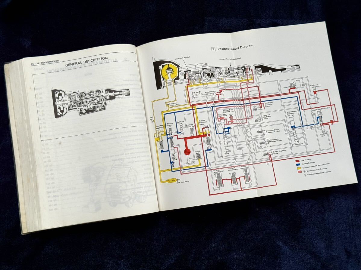 ISUZU IMPULSE (JR)1984 Workshop Manual American version Isuzu Piazza service book JR130 JR120