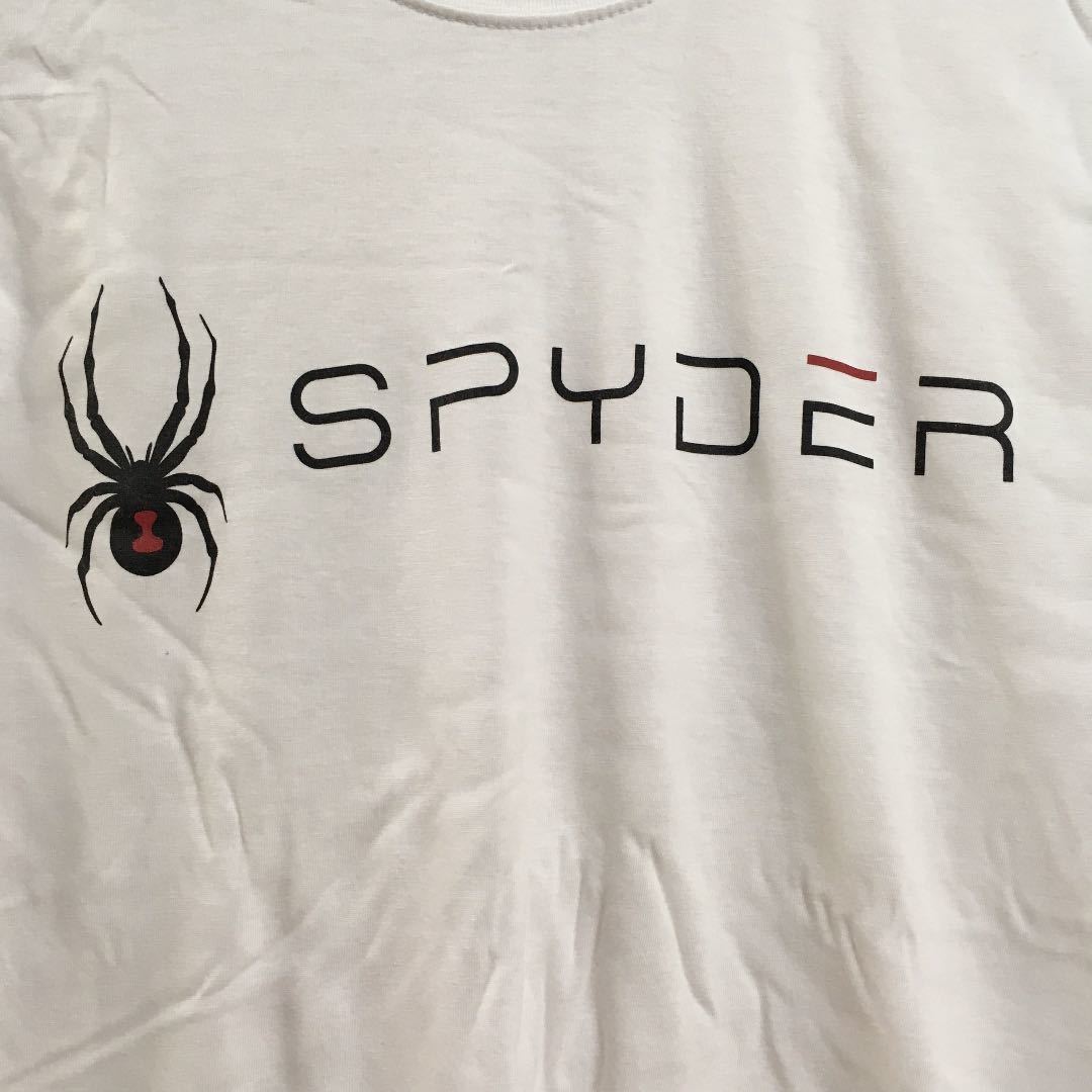 新品未使用 SPYDER スパイダー Tシャツ 白 ホワイト L メンズ_画像3