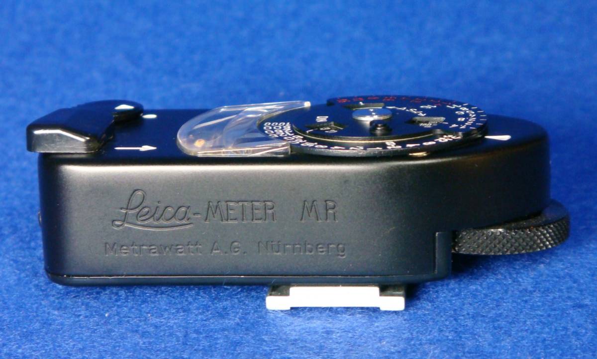 Leica-METER MR　Metrawatt A.G. NUrnberg　ライカ露出計〈ブラックモデル〉_画像7