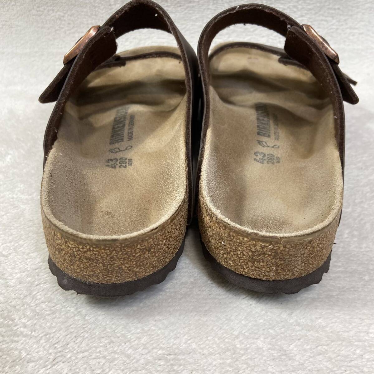 BIRKENSTOCK サンダル　レザー　ブラウン　28.0cm_画像8