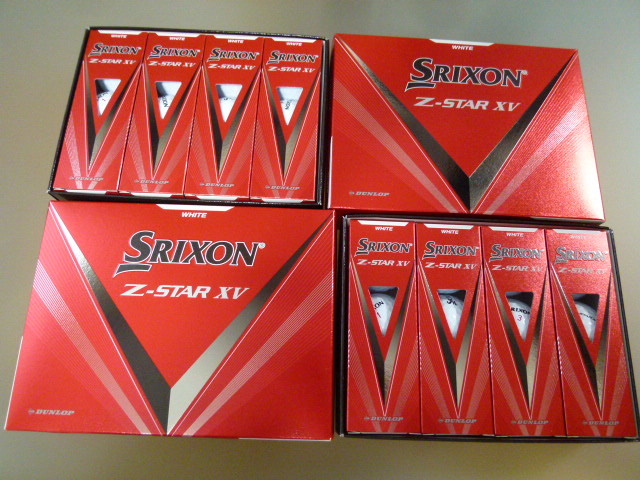 ◆2023年！最新◆SRIXON/スリクソン/日本正規品 NEW Z-STAR XV/ホワイト/2ダース/日本仕様モデル！/ダンロップ◆松山秀樹！_画像1