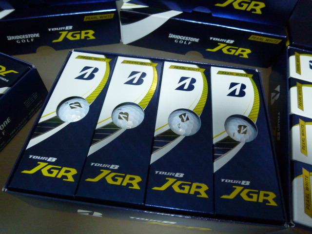 ◆2023年！ツアーB New JGR！最新◆ブリヂストンゴルフ TOUR B New JGR/パールホワイト/1ダース ”Ｂ”マーク！新品【正規日本仕様】_画像2