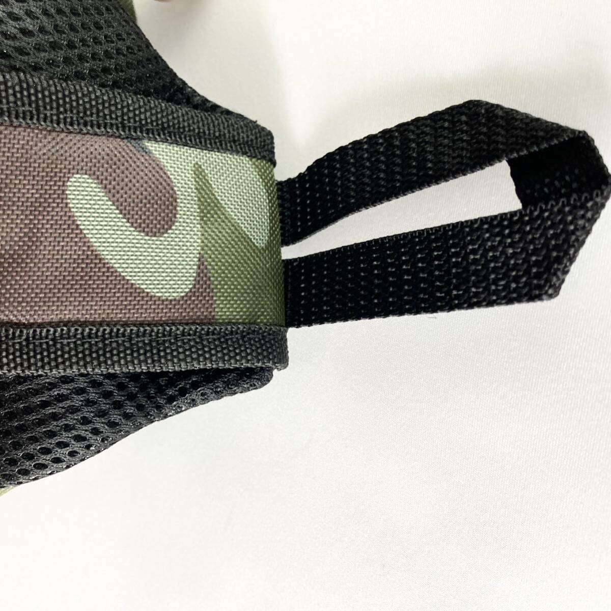 [ new goods ] body bag rucksack backpack one shoulder men's lady's high capacity light weight camouflage green camouflage nylon leather 