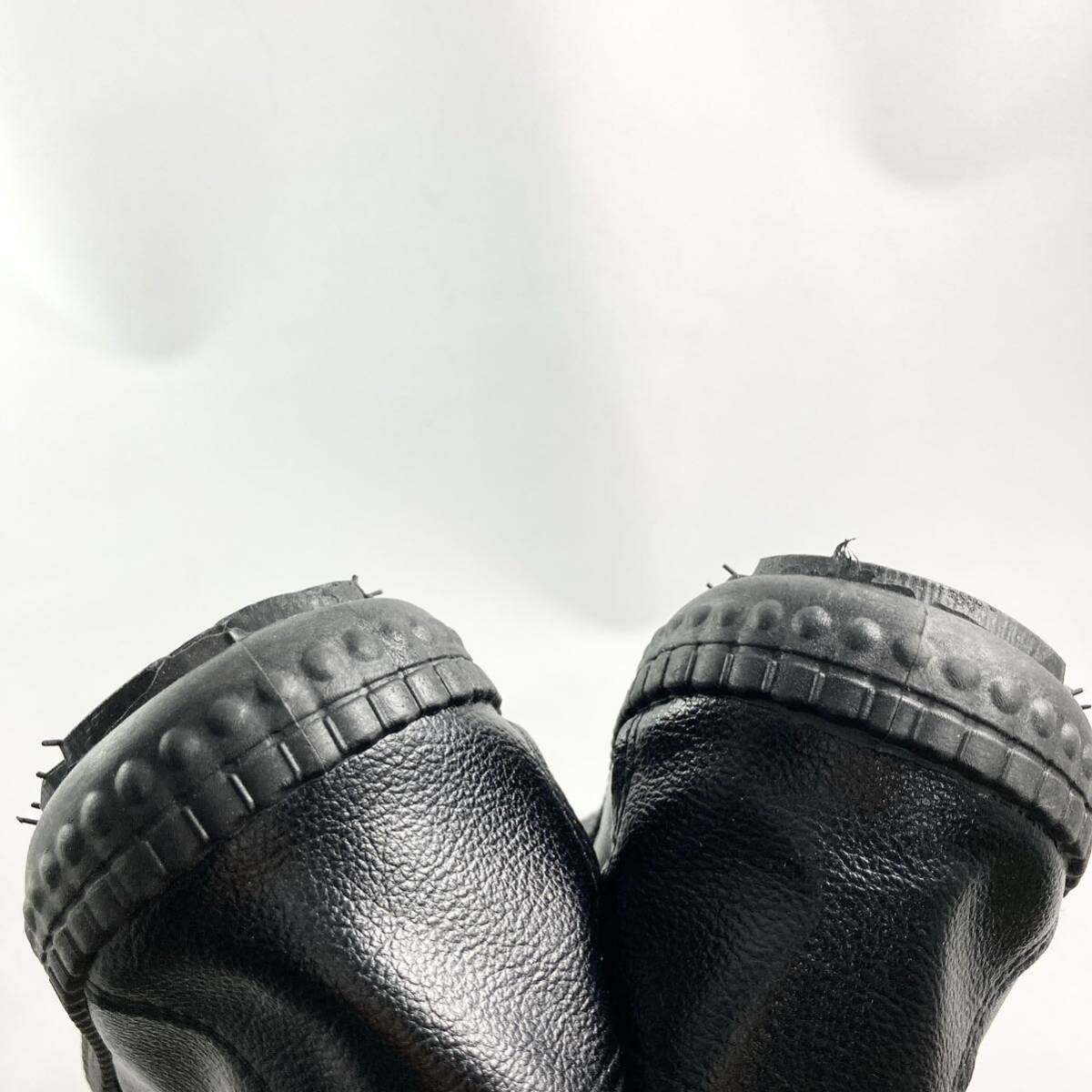 【新品】 27cm 革靴 ビジネスシューズ オックスフォードシューズ メンズ ビジネス 通勤 通気性 撥水 防滑ソール 快適 PUレザー ブラック 黒_画像7