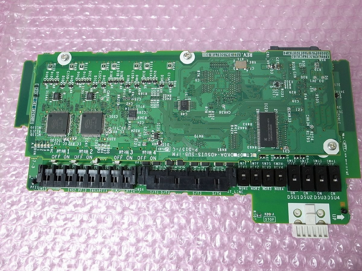 □日立 iF M 4局ISDN外線ユニット 【ET-4DSUIS-iFM】 (7)□ OA機器 □日立 iF M 4局ISDN外線ユニット 【ET-4DSUIS-iFM】 (7)□ OA機器