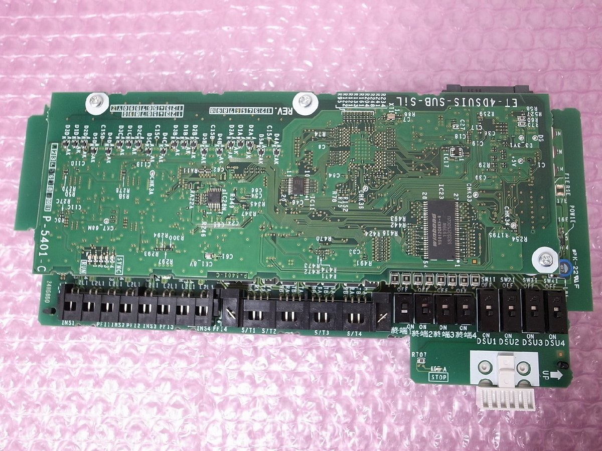 □日立 Si L 4局ISDN外線ユニット 【ET-4DSUIS-SiL】 (2)□ OA機器 □日立 Si L 4局ISDN外線ユニット 【ET-4DSUIS-SiL】 (2)□ OA機器
