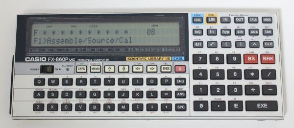 * CASIO Casio pocket computer FX-860PVC [ Junk ] *MHD13544 pocket computer pocket computer -