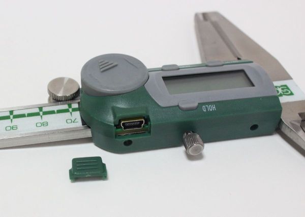 ◆ 新潟精機 デジタルノギス GDCS-300W 超硬チップ付 ◆NHC08216　測定範囲0～300mm　最小表示0.01mm_画像6