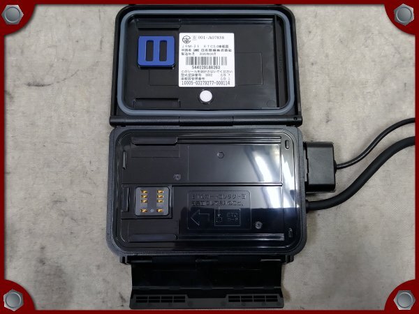 * secondhand goods * for motorcycle antenna sectional pattern ETC2.0 on-board device JRM-21* electrification / card awareness operation verification ending * Japan wireless /JRC*[S] packing *bs1815