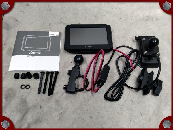 * used * beautiful goods *GARMIN ZUMO 396 for motorcycle GPS navigation system *[S] packing *54873