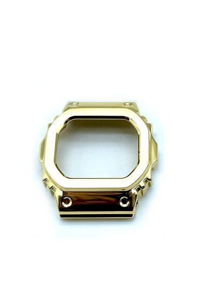 ベゼル メタル ステンレス 腕時計 汎用 5600系用 DW-5600BB ゴールド_画像5