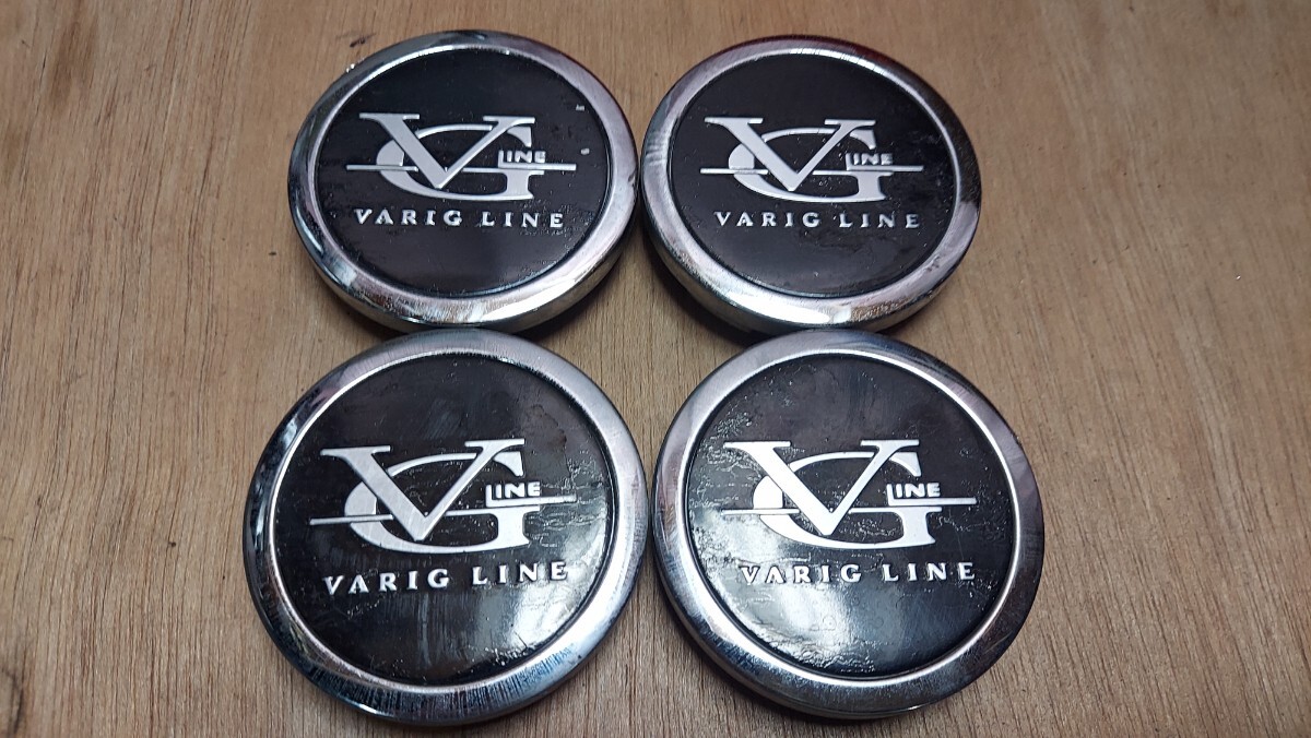 VARIG LINE aluminium wheel center cap 4 piece set 