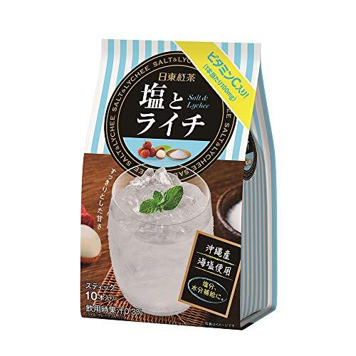 日東紅茶 塩とライチ 10P×6個_画像1