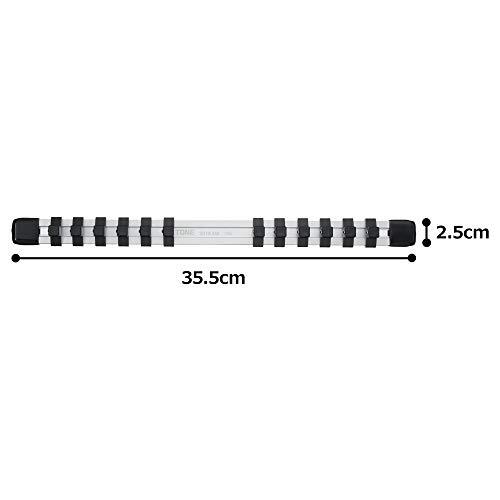 トネ(TONE) ソケットホルダー(アルミタイプ) SH1312L 差込角9.5mm(3/8) 12コマ_画像6